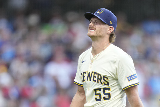 Shelby Miller’s early exit leaves NL Central-leading Brewers dealing with bullpen issues