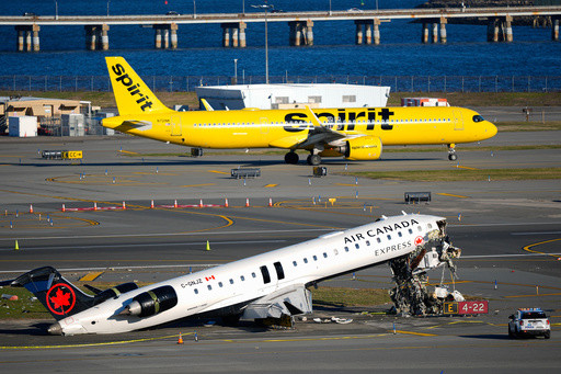 New York plane crash investigation looking at cockpit recorder and controllers