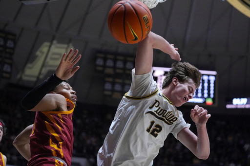 ‘It was an avalanche’: No. 10 Iowa State blows out No. 1 Purdue in record-tying road win