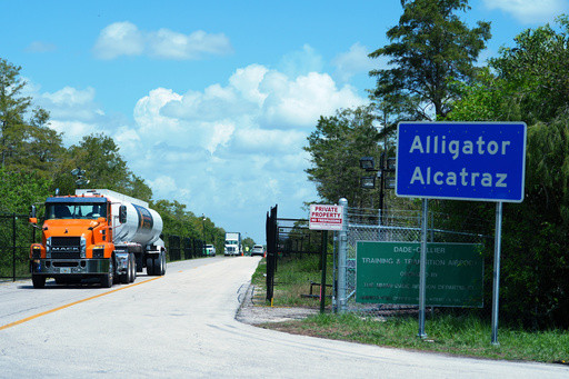 Lawyer says guards beat and pepper-sprayed detainees at Florida’s ‘Alligator Alcatraz’