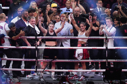 Katie Taylor beats Amanda Serrano for a third time to remain undisputed 140-pound champion