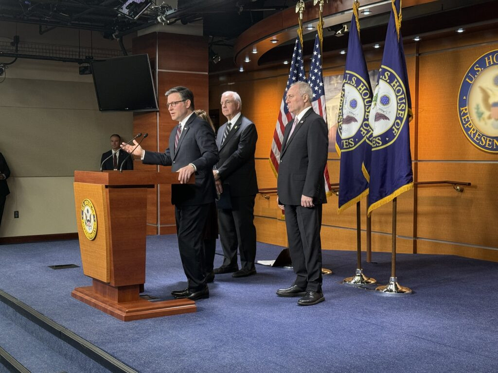 US Speaker Johnson wants Secret Service funding but noncommittal on Senate bill