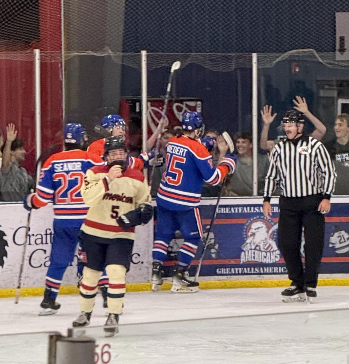 Badlands Sabres (3) Fall to Great Falls Americans (4) in Shootout