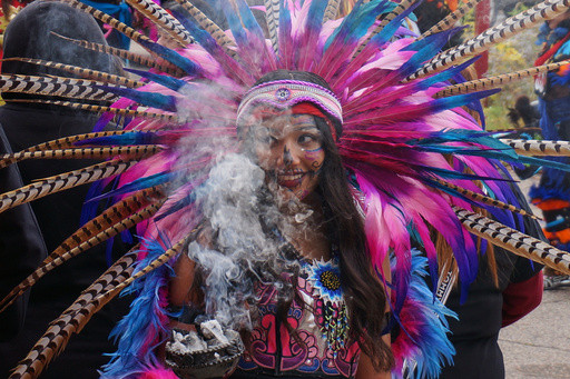 Joyful Day of the Dead commemorations rally US Latino communities despite immigration raid fears
