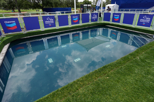 LPGA is keeping with tradition at the first major. But it’s a pool, not a pond in Houston