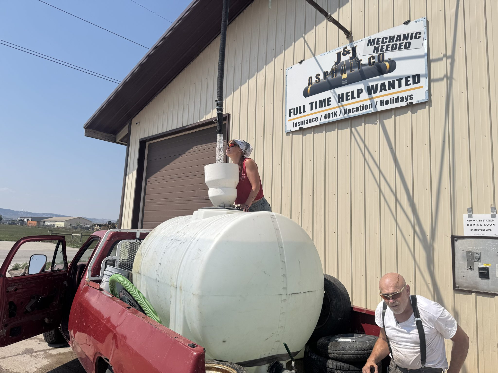 Wells drying up at homes and ranches due to heat and drought