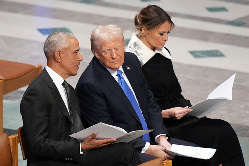 Trump shares a racist video that depicts the Obamas as primates