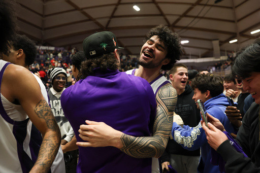 Portland upsets No. 6 Gonzaga 87-80 to snap Bulldogs’ 15-game winning streak
