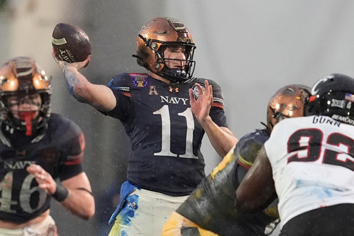 Blake Horvath leads No. 22 Navy to 35-13 victory over short-handed Cincinnati in Liberty Bowl