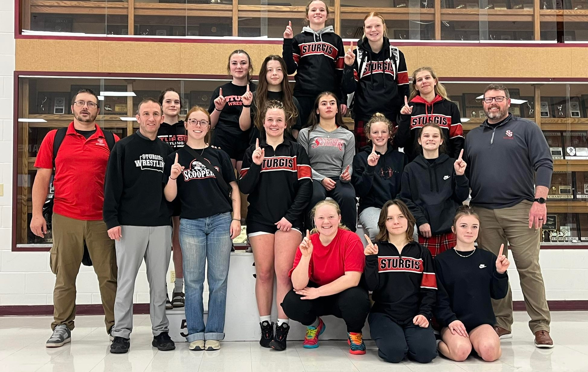 Scooper girls wrestling wins Spearfish invitational