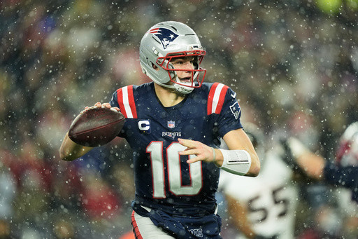 Maye throws 3 TD passes, Stroud has 4 INTs as Patriots top Texans 28-16 to advance to AFC title game