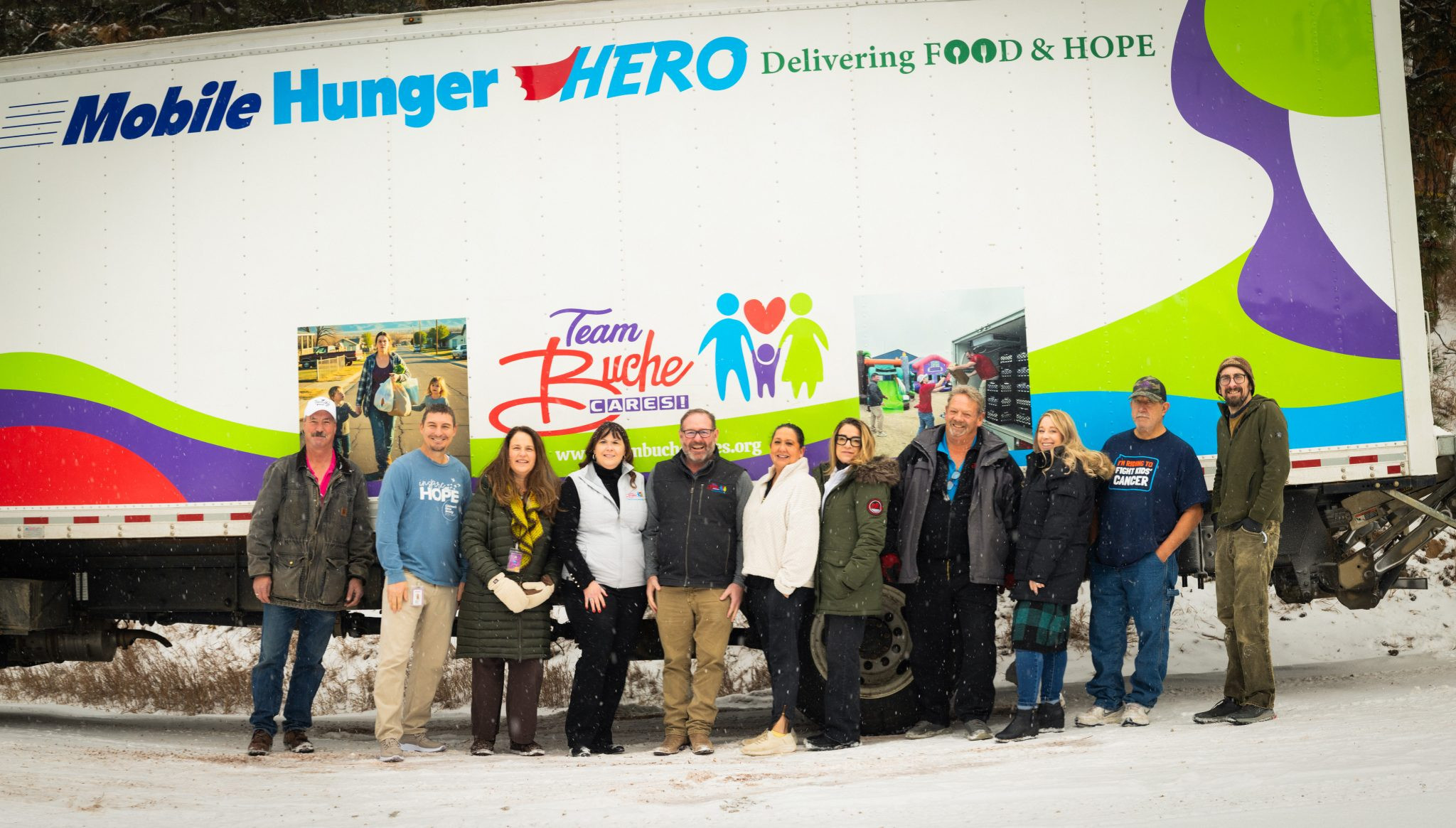 Team Buche Cares, Farmers Union Industries Donate 5 Tons of Food to SD