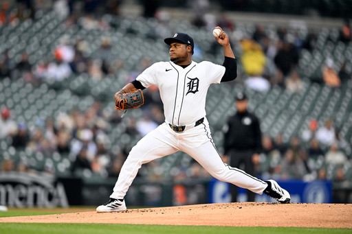 Tigers’ Framber Valdez suspended 5 games by MLB for intentionally throwing at Boston’s Trevor Story