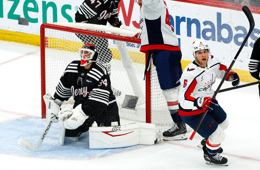 Chychrun scores in overtime to lift Capitals past Devils 4-3