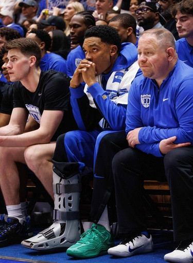 Duke coach says Caleb Foster will try to make his March Madness return against St. John’s