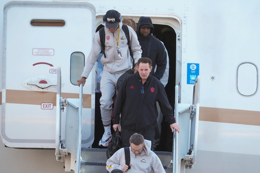 Hoosiers receive hero’s welcome in return to Bloomington as football national champions