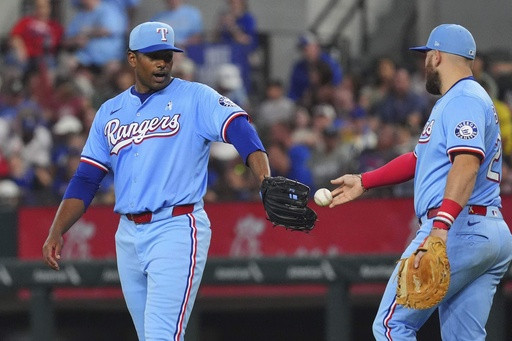 Texas rookie Kumar Rocker keeps scoreless start intact with help from pickle juice