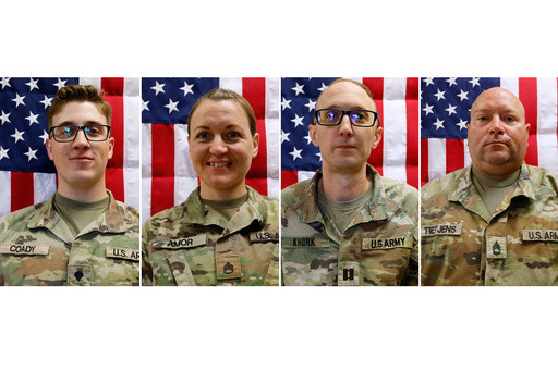 Trump will join grieving families for the return of soldiers killed in war in the Middle East