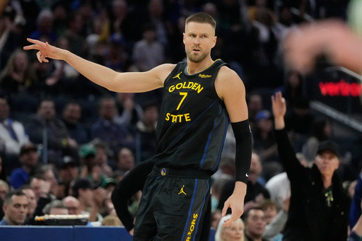 Warriors center Porzingis misses 5th straight game with illness coach Steve Kerr calls “mysterious”