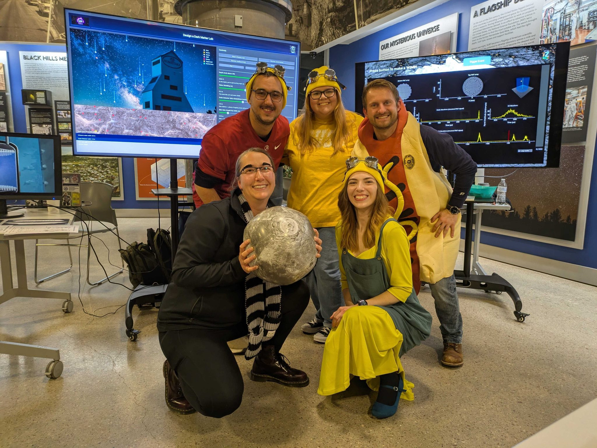 Researchers at SURF build experiment themed video games and activities for Dark Matter Day