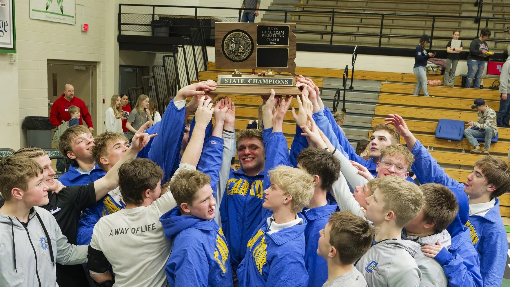 Canton wins fourth straight Class B Team Dual Championship