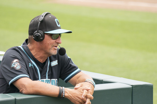 Coastal Carolina is in CWS finals, and retired coach Gary Gilmore is happy to watch from afar