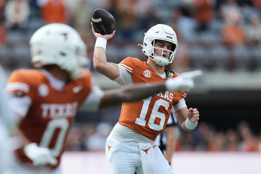 Texas QB Manning ‘felt good’ all week in concussion protocol and was sharp in win over Vandy