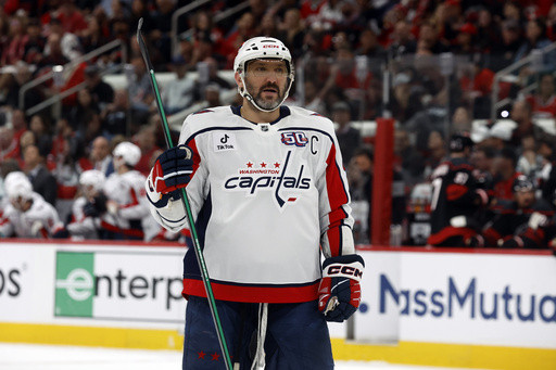 Alex Ovechkin just turned 40. The Washington star’s future past this season remains uncertain