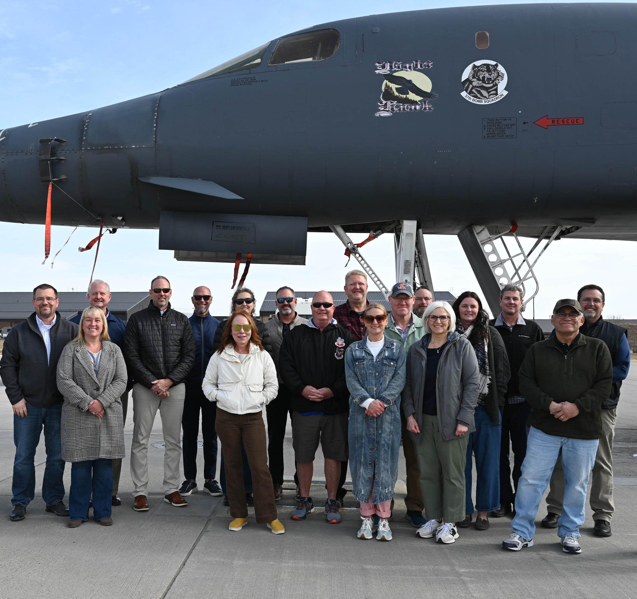Ellsworth Welcomes Honorary Commanders for Behind-the-Scenes Look at Mission