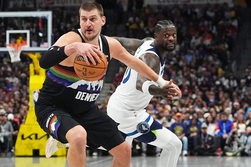 Nikola Jokic posts 56-point triple-double and Nuggets hold off Timberwolves 142-138 in OT