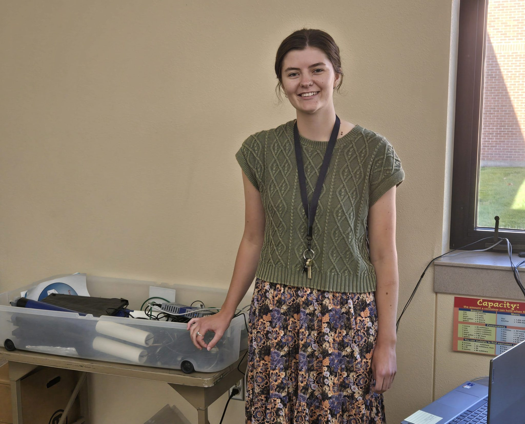 Early-career educator brings particle physics into Wyoming classroom