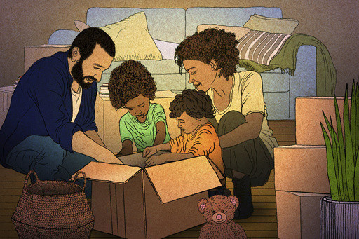Moving to a new home or school can stress kids out. How to make it more manageable