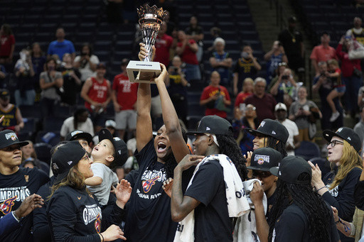 Missing Clark, Fever soar past Lynx 74-59 to win WNBA Commissioner’s Cup