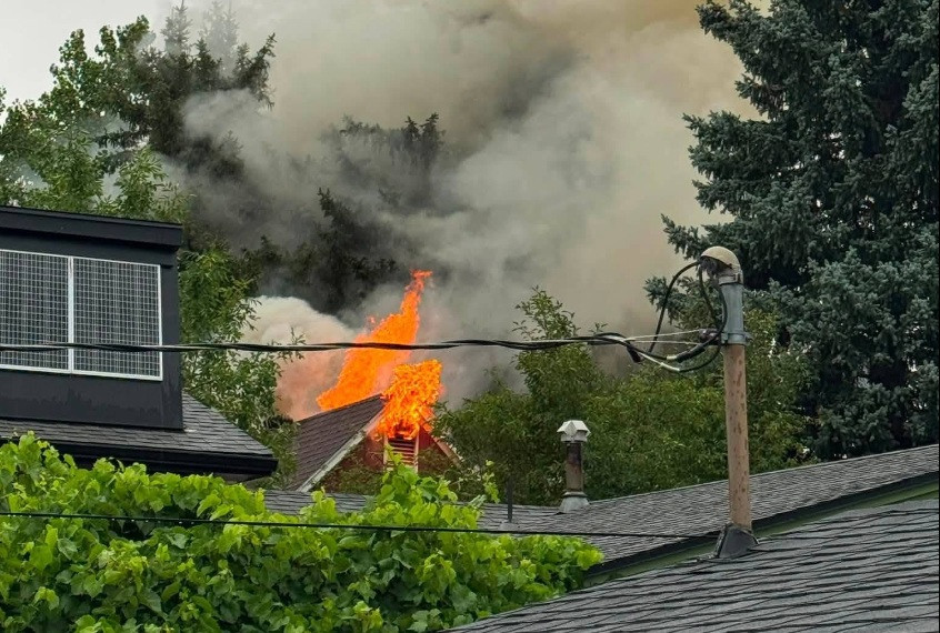 Lightning culprit in Spearfish home fire