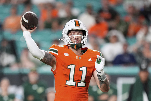 Miami’s Carson Beck has faced Florida multiple times. He’s now going to play them as a Hurricane