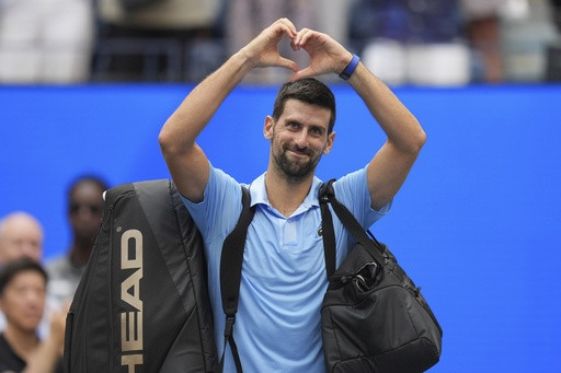 Novak Djokovic won’t give up on trying to win a 25th major title after another semifinal loss