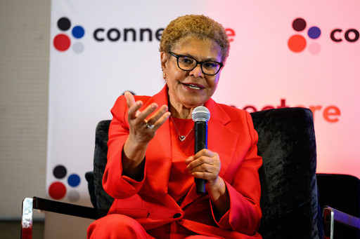 LA Mayor Karen Bass, acknowledging mistakes, angles for second term in struggling city