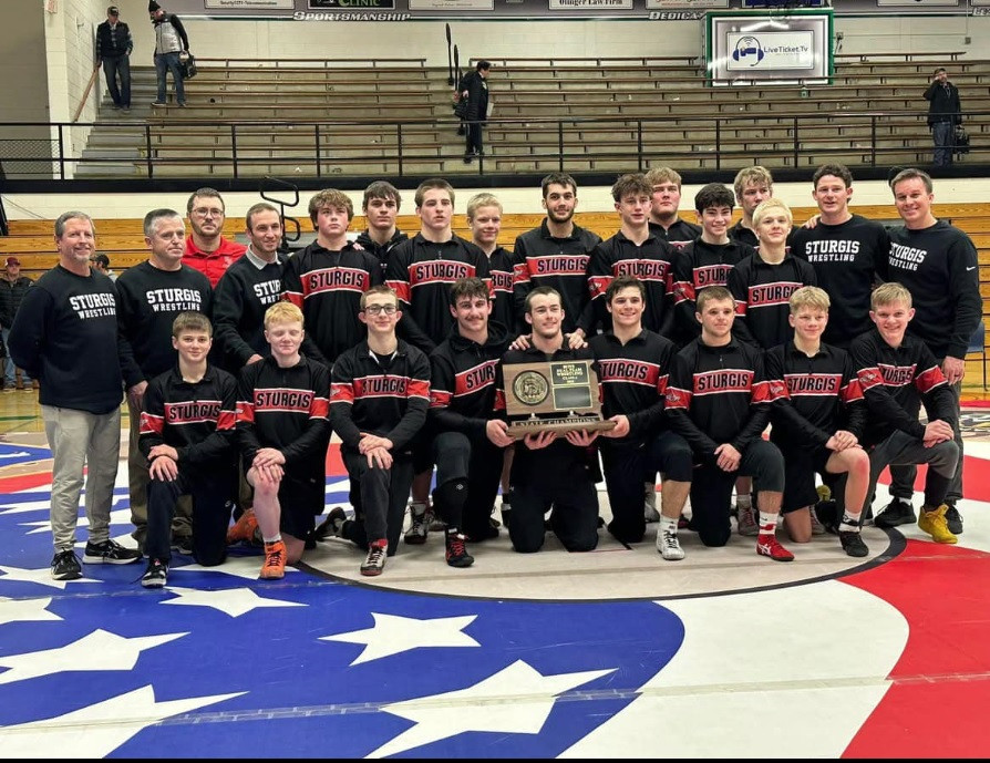 Sturgis Wrestling wins Class A State Dual Championships