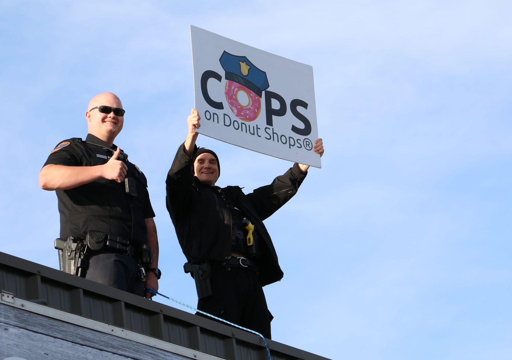 Cops on a Donut Shop continues a long history of supporting local athletes