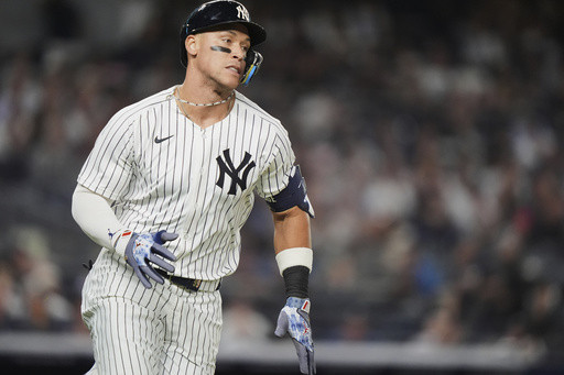 Aaron Judge hits his 362nd career homer, passing Joe DiMaggio for 4th in New York Yankees history