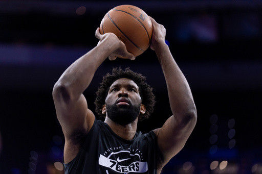 Joel Embiid returns to 76ers lineup after missing 9 games with knee soreness