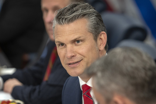 Hegseth tells lawmakers about plan to detain immigrants at bases in Indiana and New Jersey