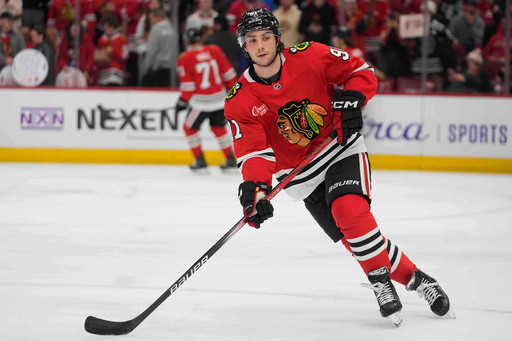 Frank Nazar insists he is the same guy after agreeing to extension with the Blackhawks