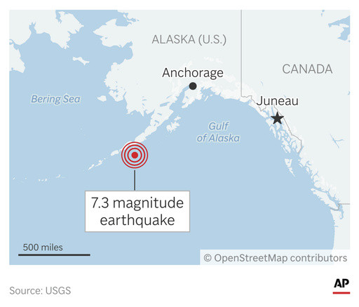 Alaska is the most earthquake-prone state. Here is why Wednesday’s earthquake was notable