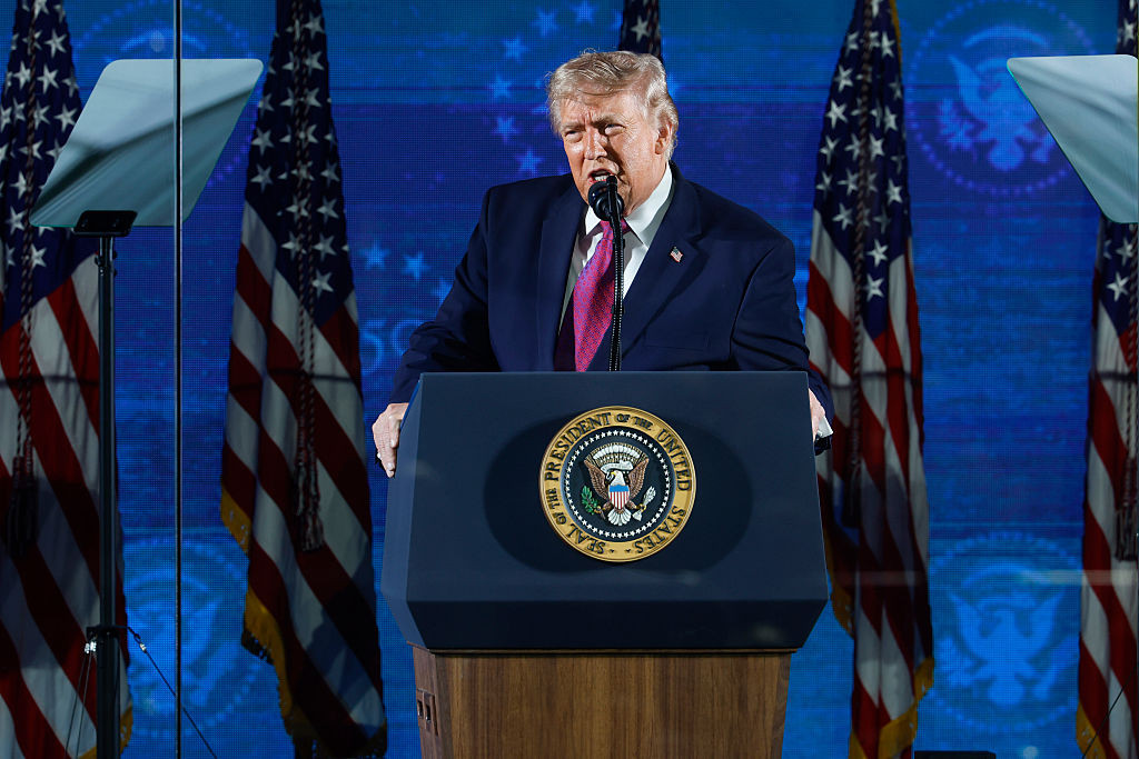 Trump uses Mount Rushmore speech to allege ‘mortal threat’ from communism