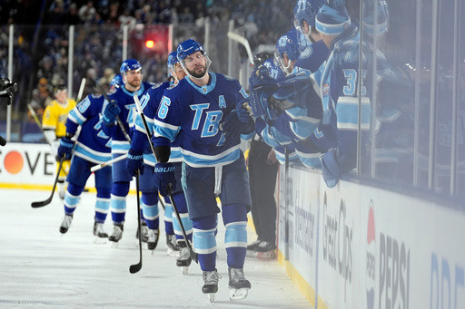 Lightning’s historic four-goal comeback stuns Bruins in NHL Stadium Series
