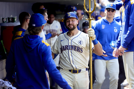 Raleigh hits 23rd homer and Arozarena gets winning hit in 9th to lift Mariners over Twins 2-1