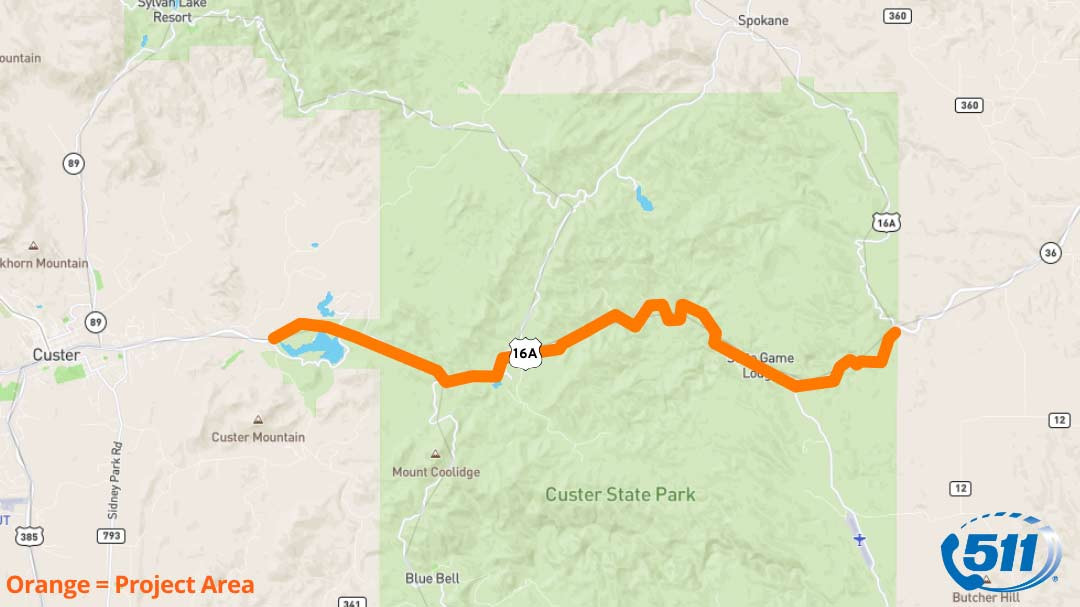 Scenic Highway 16A Through Custer State Park Set to Reopen Friday