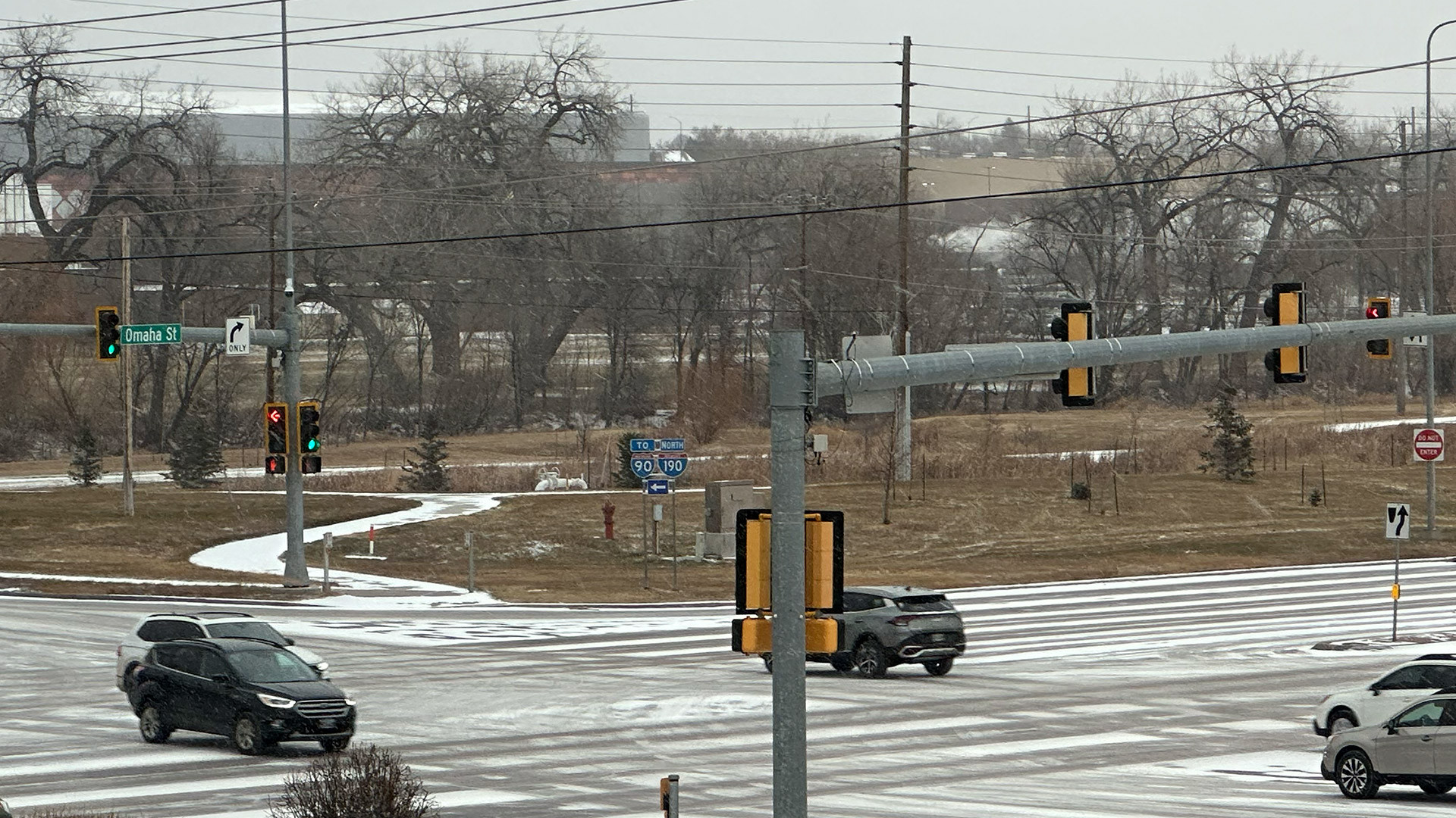 Snowy Conditions Throughout The Hills
