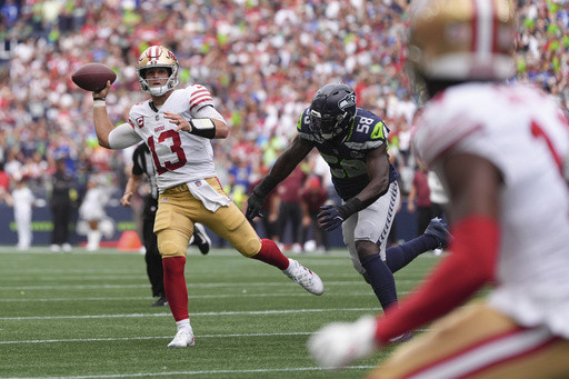 49ers’ Brock Purdy ‘week to week’ with toe injury; Mac Jones expected to start Sunday